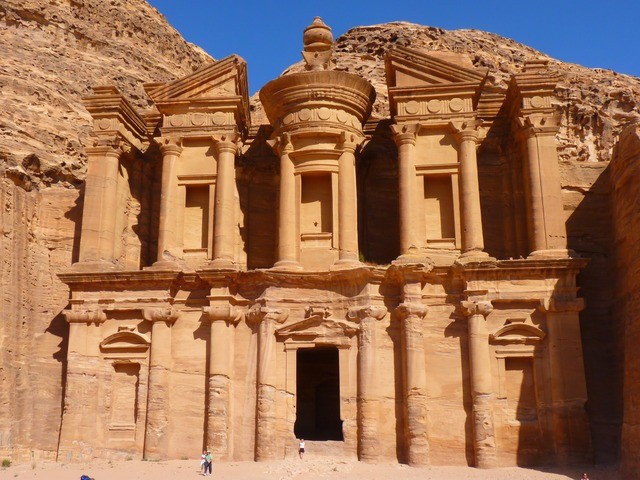 The ancient city of Petra